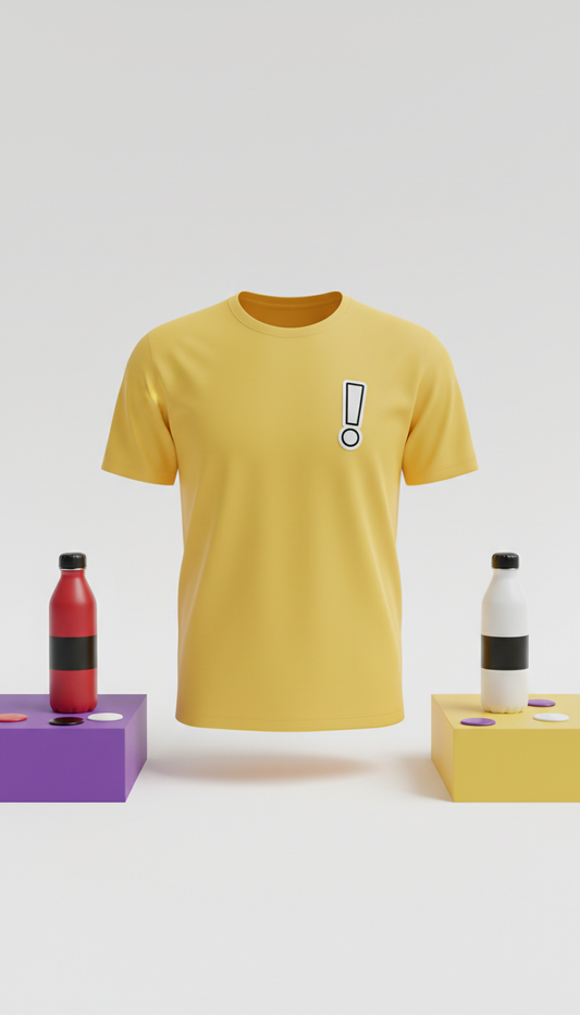 Sunbeam Yellow Cotton T-Shirt